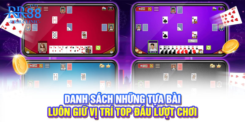 Danh sách những tựa bài luôn giữ vị trí top đầu