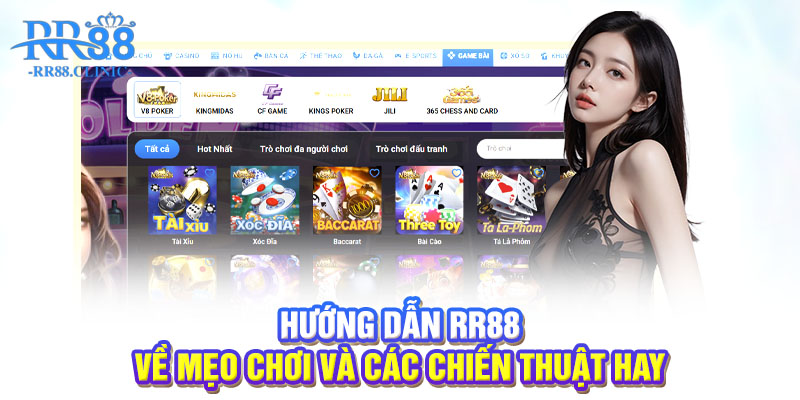 Hướng dẫn RR88 về mẹo chơi và các chiến thuật hay